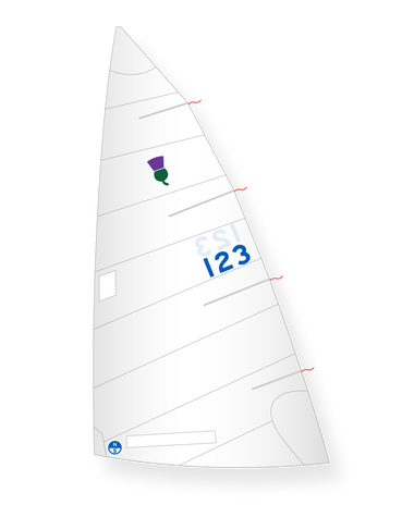 1 | White | North Sails Thistle Proctor Mainsail