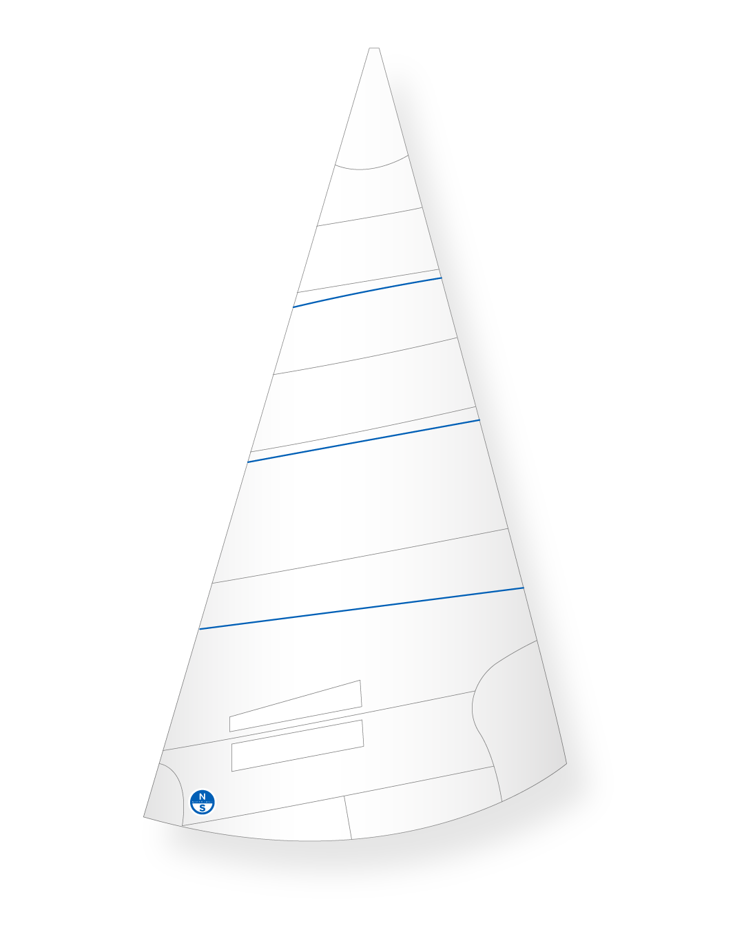 1 | White | North Sails Thistle VS Jib