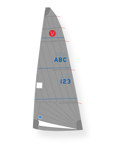 1 | Gray | North Sails Viper 640 M-8 Mainsail