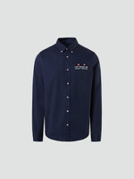 hover | Navy blue | shirt-ls-regular-button-down-404540