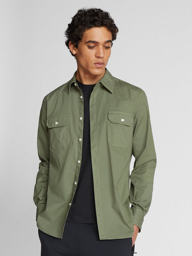 2 | Olive green | shirt-regular-point-collar-664093