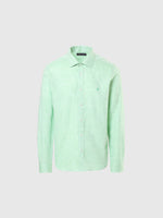 hover | Garden green | shirt-ls-regular-spread-collar-664114