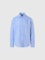 hover | Light blue | shirt-ls-regular-spread-collar-664114
