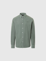 hover | Military green | shirt-ls-regular-button-down-664128