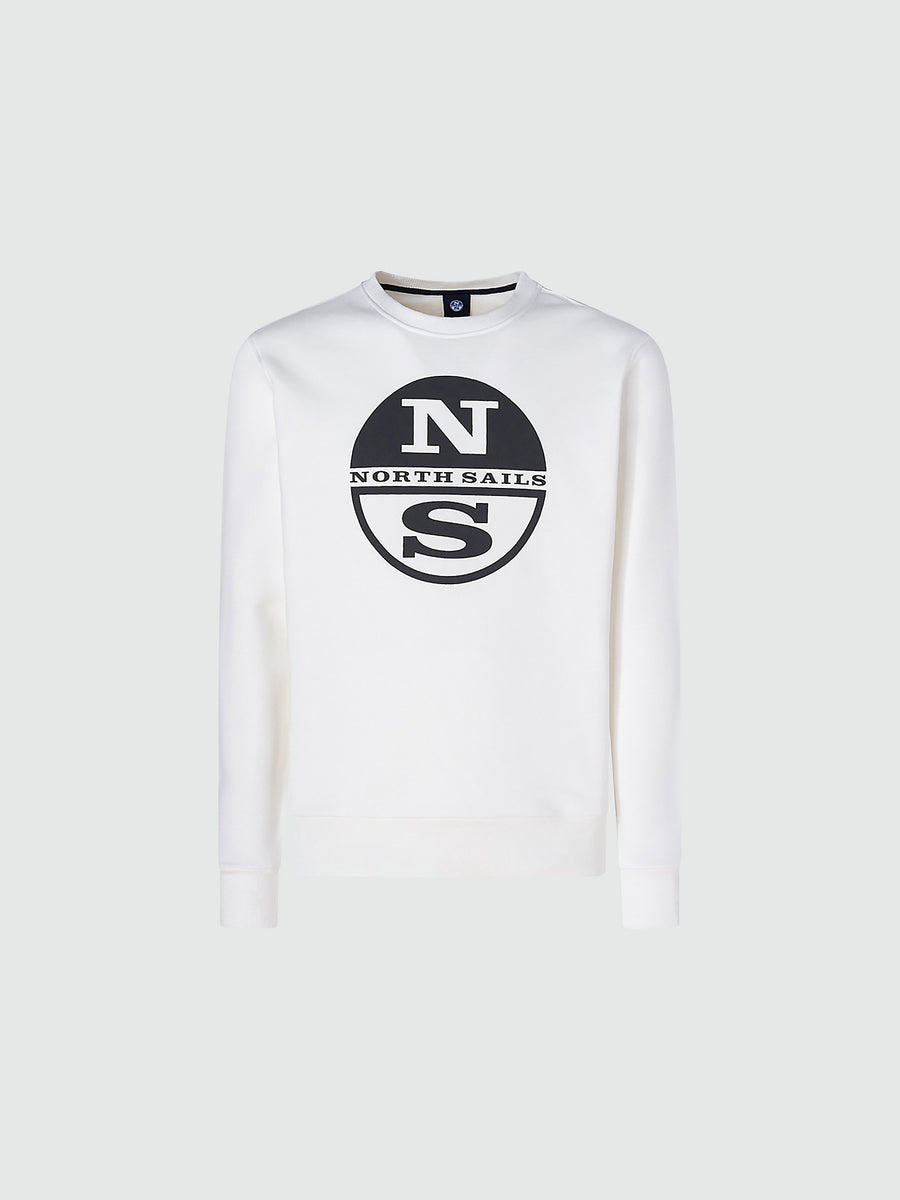 hover | Marshmallow | crewneck-sweatshirt-wgraphic-691030