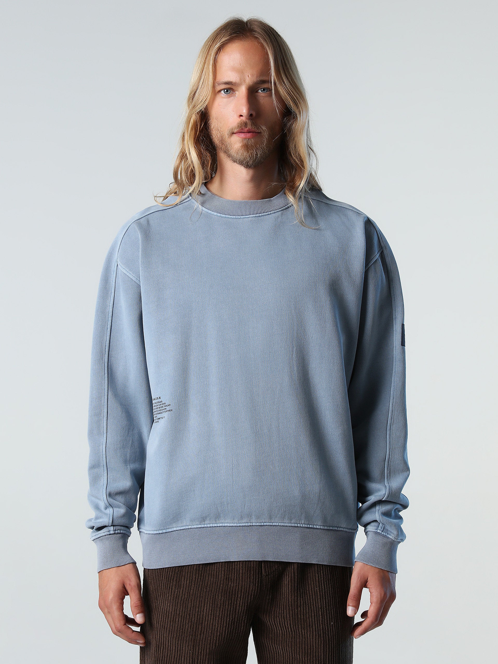 Sweatshirt with mineral dye | North Sails