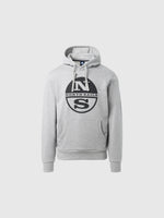 hover | Grey melange | hoodie-sweatshirt-with-graphic-691066