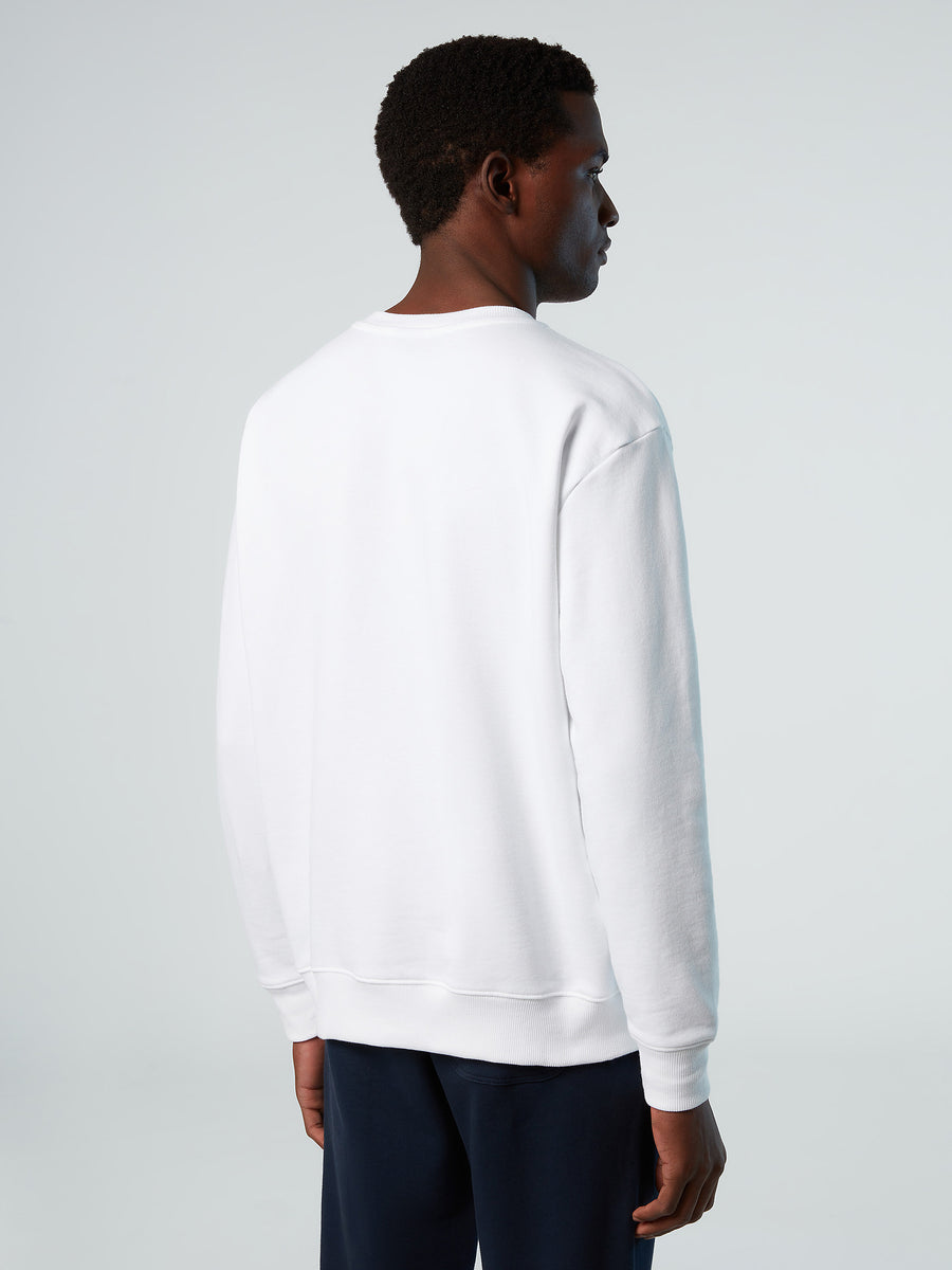 4 | White | crewneck-sweatshirt-with-graphic-691069