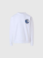 hover | White | crewneck-sweatshirt-with-graphic-691078