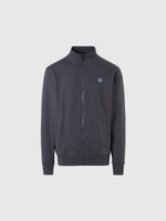 hover | Asphalt | full-zip-sweatshirt-with-logo-691159