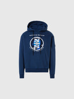 hover | Blue teal | hooded-sweatshirt-with-graphic-691166
