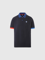 hover | Navy blue | ss-polo-with-graphic-692398
