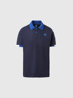 hover | Navy blue | ss-polo-with-graphic-692400