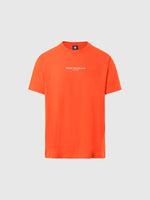 hover | Bright orange | ss-t-shirt-with-graphic-692839