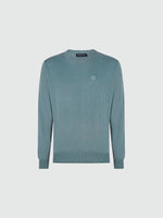 hover | Mineral blue | crewneck-12gg-699500