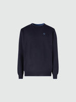 hover | Navy blue | crewneck-12gg-699513