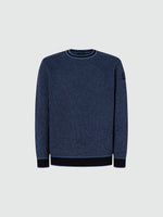 hover | Navy blue | crewneck-7gg-699521