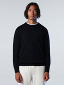 1 | Navy blue | crewneck-12gg-699541