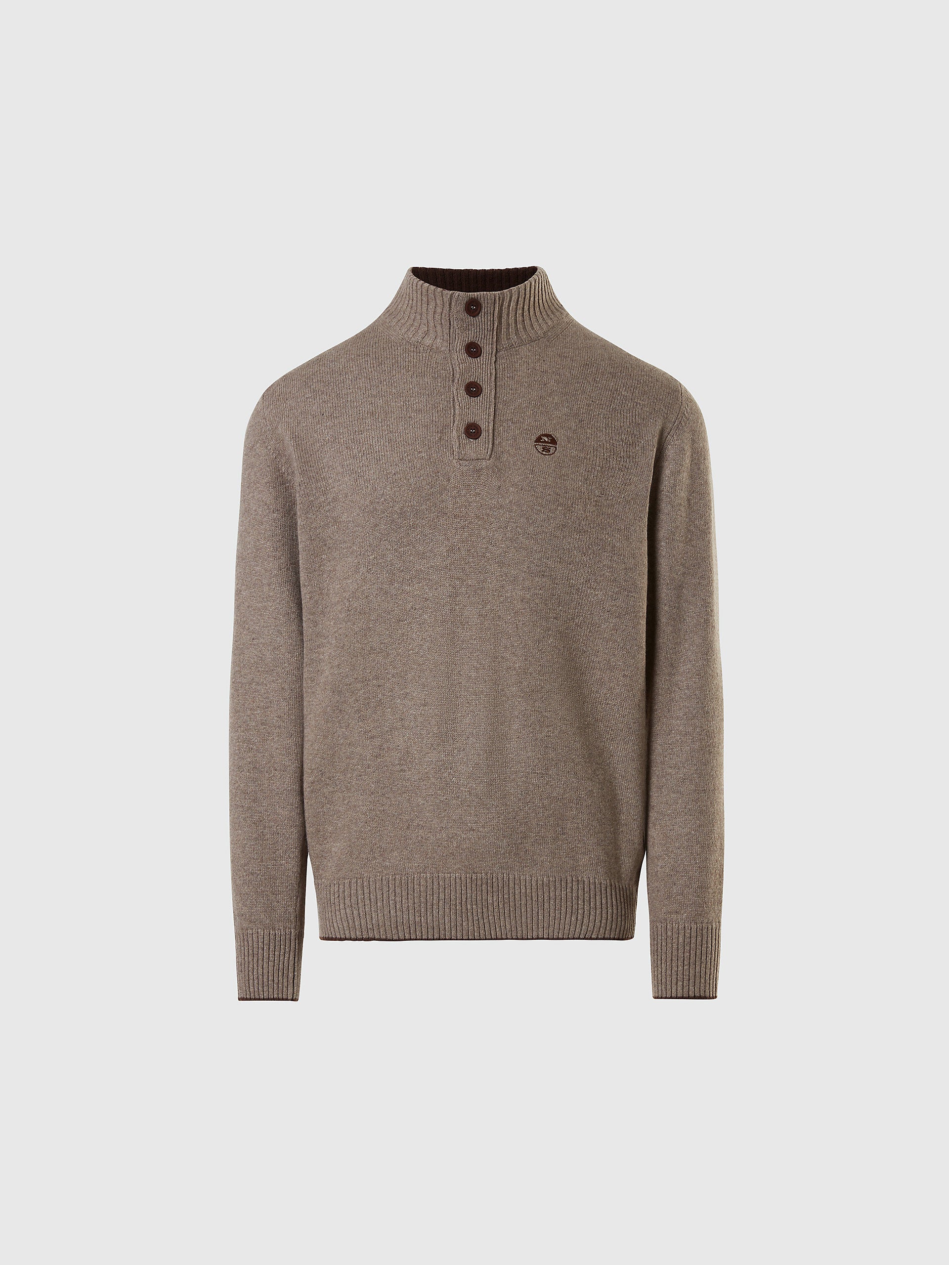 Half-button cashmere sweater | North Sails