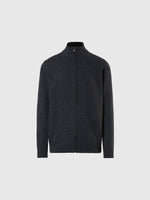 hover | Dark grey melange | full-zip-7gg-knitwear-699864