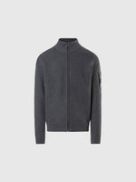 hover | Dark grey melange | full-zip-7gg-knitwear-699873