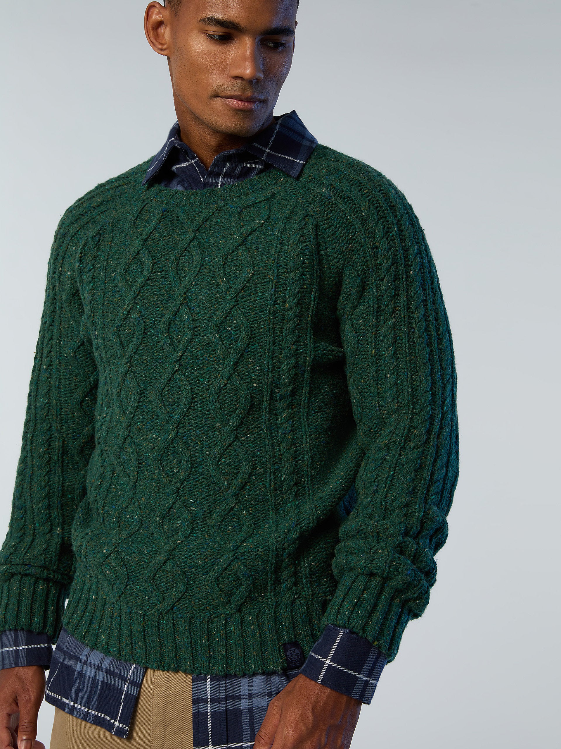 Racing green mens on sale knitwear