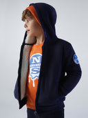 2 | Navy blue | hoodie-full-zip-sweatshirt-wgraphic-794398