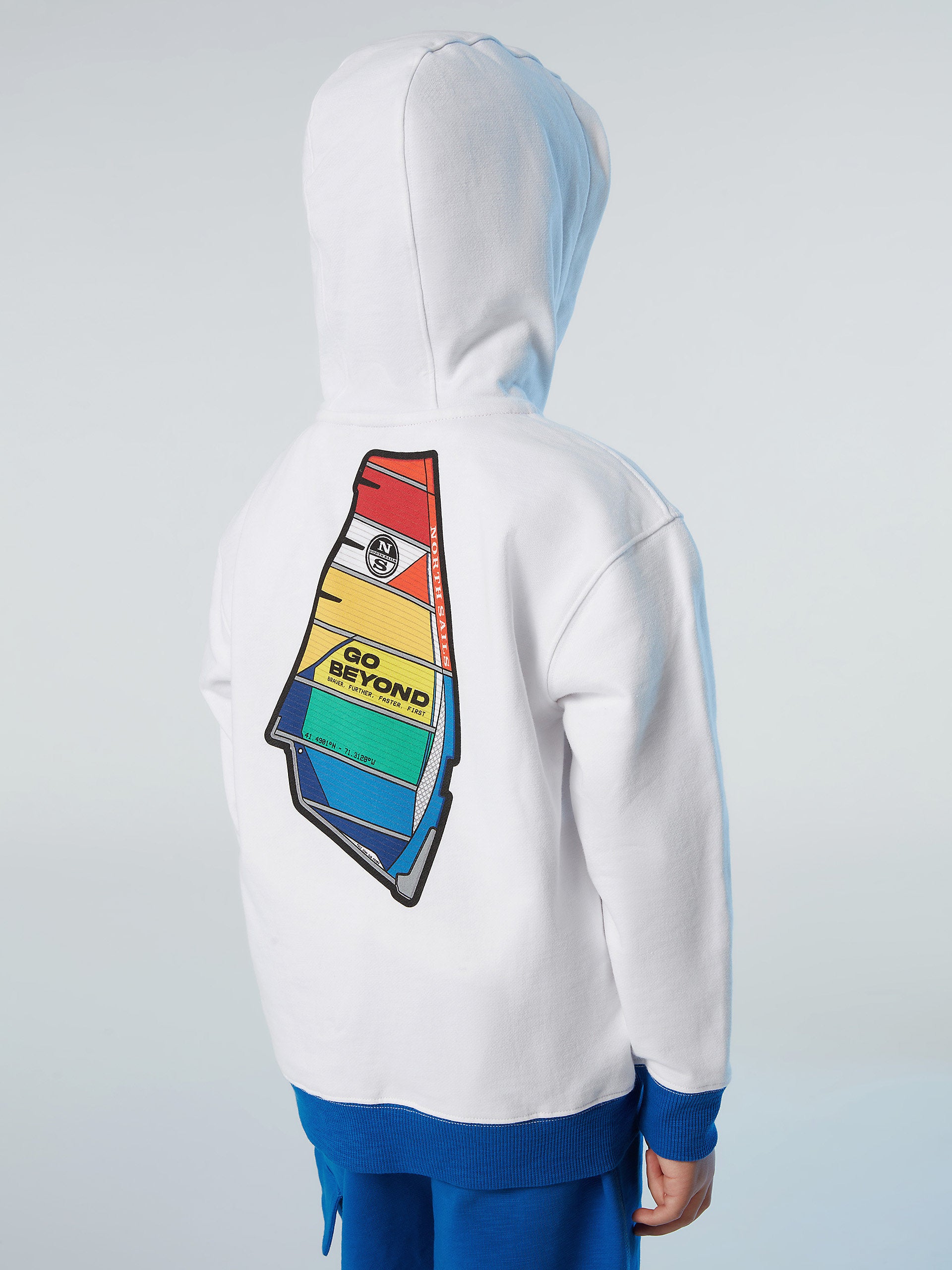 Hoodie with graphic print | North Sails