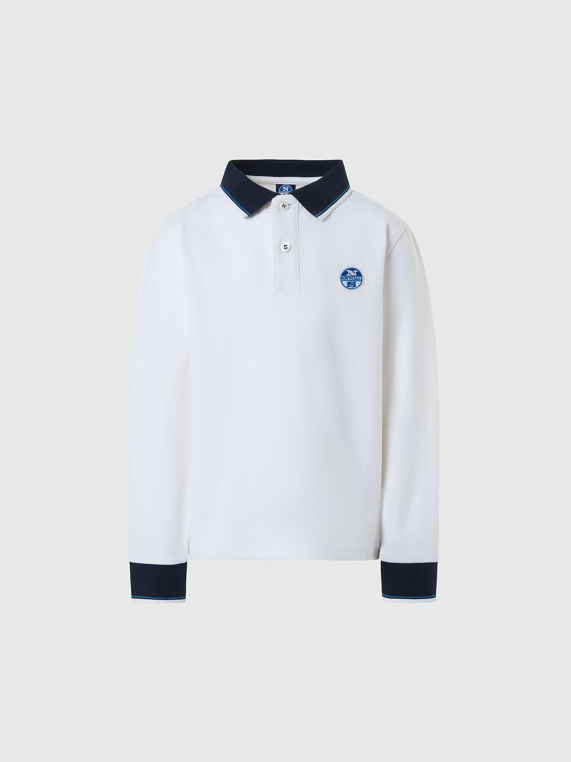 Long-sleeved polo shirt