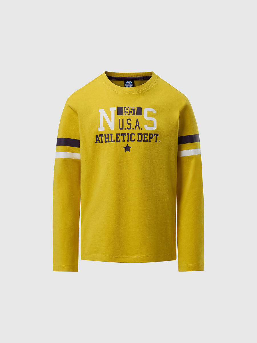 hover | Yellow ocrhe | ls-t-shirt-with-graphic-795063