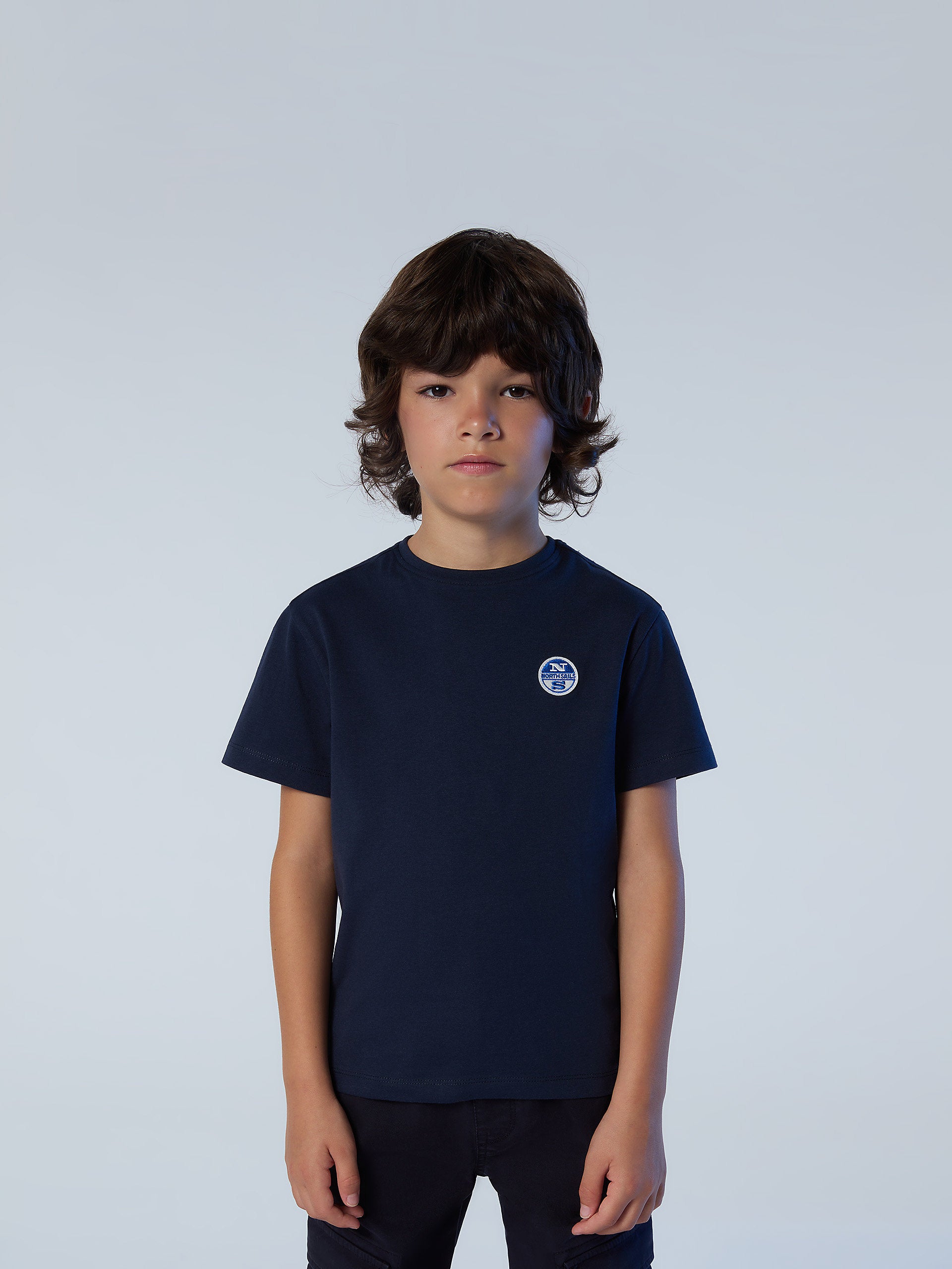 North Sails Kids logo-print Cotton T-shirt - Farfetch