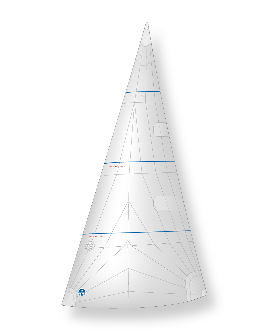 1 | NPC RADIAN / White | North Sails Racing Genoa NPC RADIAN White