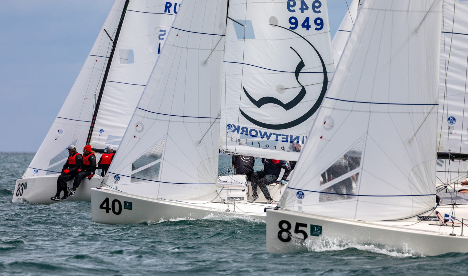 On Top Of The J/70 Worlds North Sails